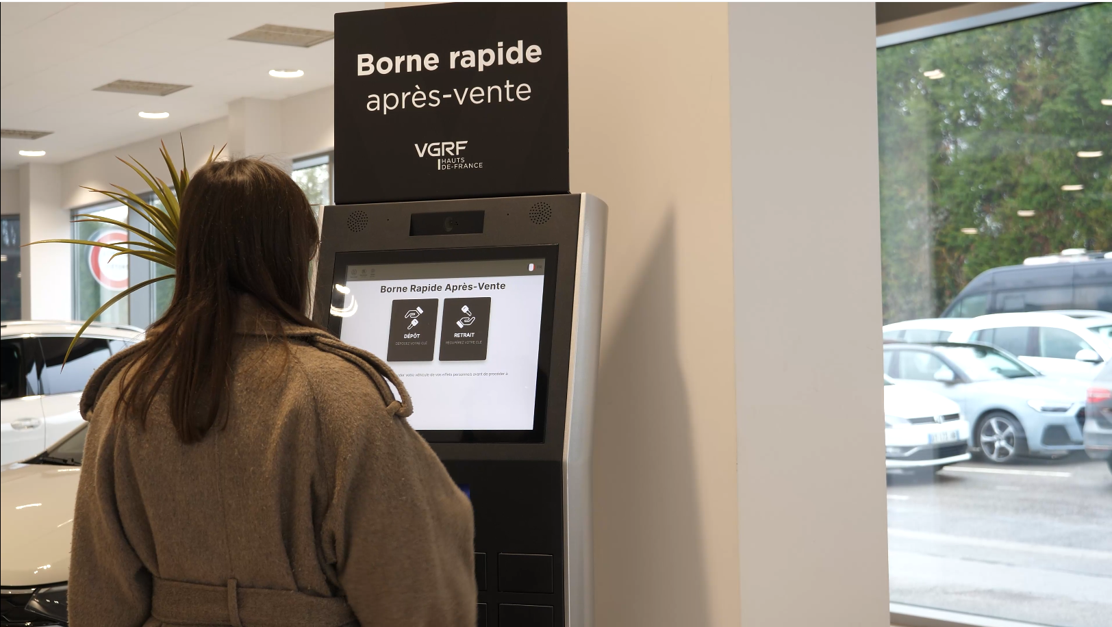 Volkswagen Nantes - Borne rapide après-vente